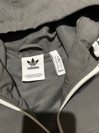 Giacca Adidas leggera grigia taglia S
