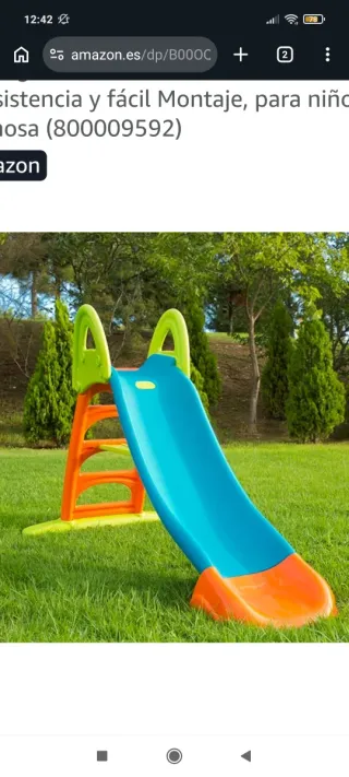 Tobogán Feber Slime 10 con agua