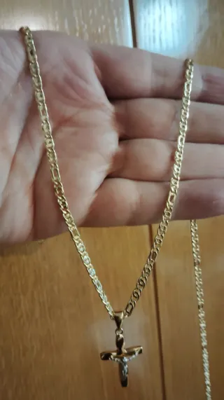 CADENA ORO MACIZA, 18 KILATES.