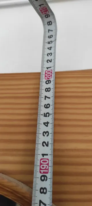 Puerta madera con cristal