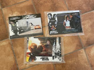 額装済/Car Lift Connecticut（クリス プライタス）/ポスター Pack fotocromos originales Fast & Furious 1-2-3 de segunda mano