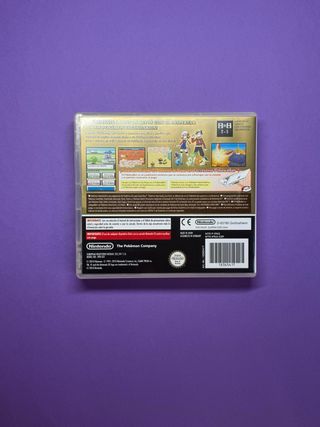 CAJA Pokémon Edición Oro HeartGold DS