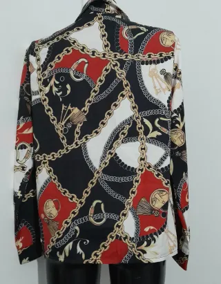 Camicia stampa catene tg L