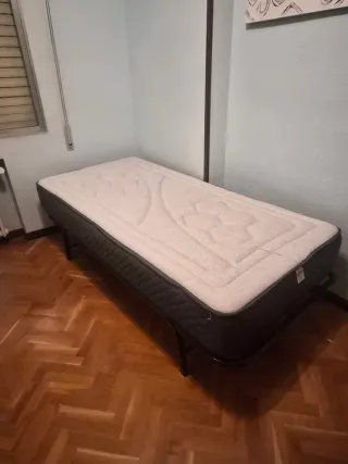 Colchón y somier nido 90x190cm viscosensitive