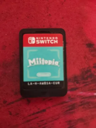 Juego Nintendo Switch Miitopia