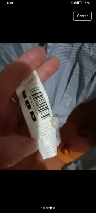 Camisa Adolfo Dominguez Azul