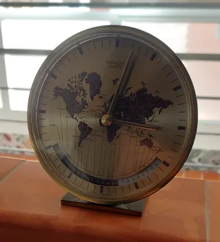 Reloj de Sobremesa Kienzle hora mundial años 1960