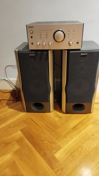 Amplificador Sony EX770MD + Altavoces originales