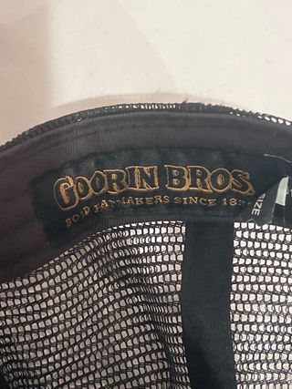 Gorra Goorin Bros Stallion Caballo Negra