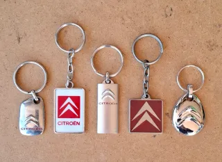 Lote llaveros Citroën diferentes modelos