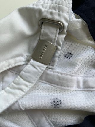 Gorra Lacoste Blanca