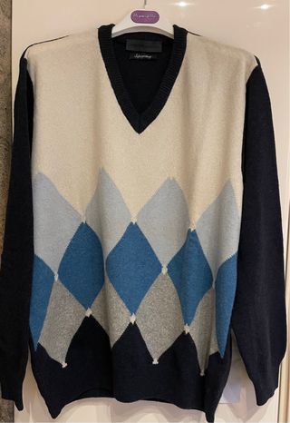 Maglione Carbone 100% Lana tg 56/XXL
