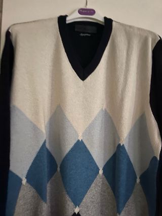Maglione Carbone 100% Lana tg 56/XXL