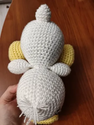 Amigurumi patito crochet artesanal en algodón