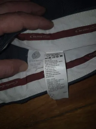 Traje de fiesta Emilio Tucci azul