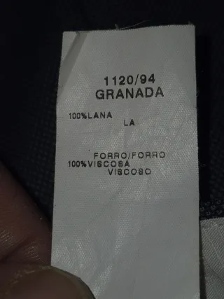 Traje de fiesta Emilio Tucci azul