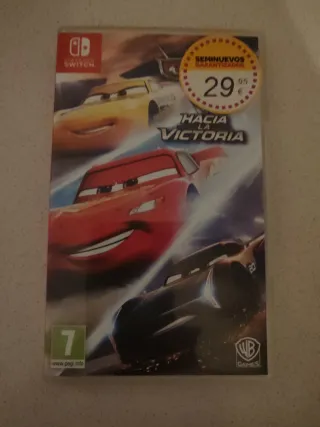 Juego Nintendo switch  Cars hacía la victoria