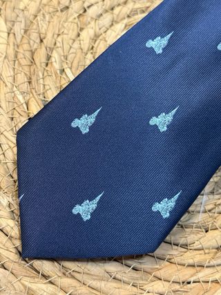 Corbata Nazareno Vespa Azul