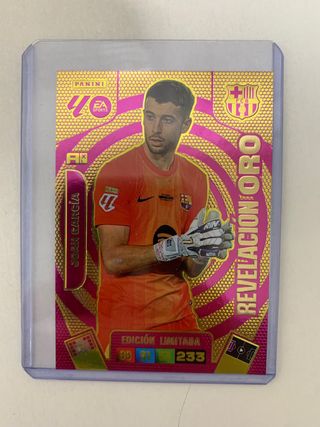 Cromo Panini Adrenalyn Joan Garcia Revelación Oro