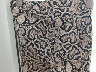 Pantalón estampado animal print