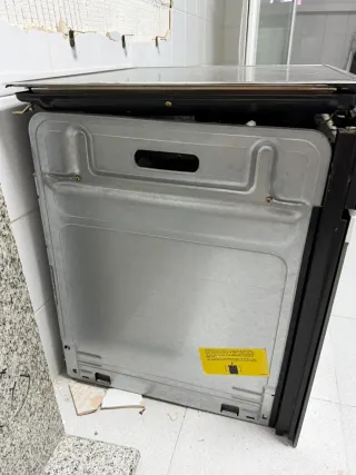 Cocina vitrocerámica y horno Edesa