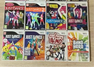 Nintendo Wii con juegos