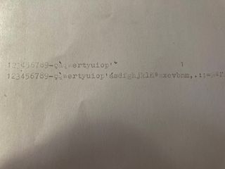 Máquina de escribir Olivetti Lexicon 80