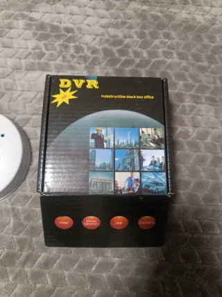 Cámara espía detector de humo