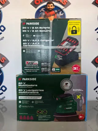 Lijadora Parkside 20V X-Team Completa