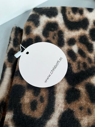 Bufanda Estampado Animal Print Mujer