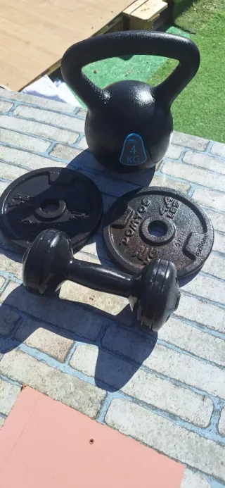 Pesi e manubri da palestra