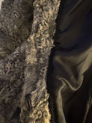 Abrigo de astracán vintage