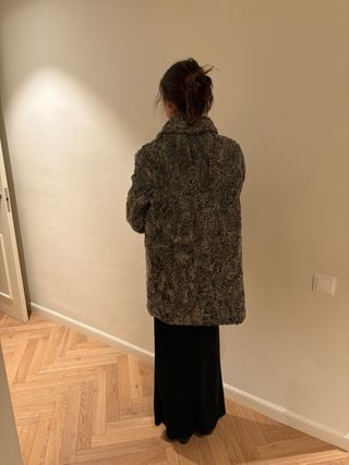 Abrigo de astracán vintage