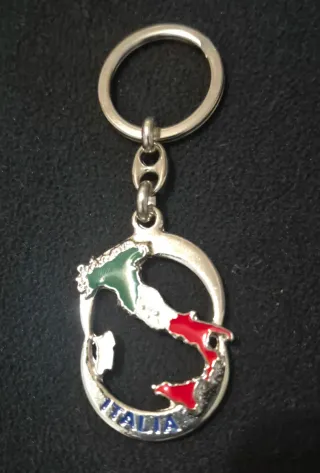 Portachiavi Italia Auto e Mappa