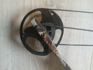 Arco de poleas camuflaje