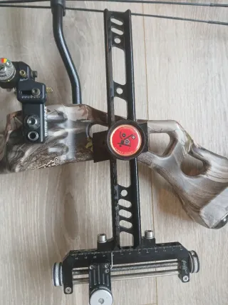 Arco de poleas camuflaje