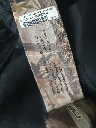 Arco de poleas camuflaje