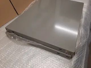 2 Baldas Panel Estantería Mecalux 70x50 Gris