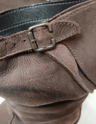 Stivali Vera Gomma marrone n. 39