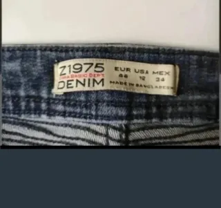 Vaqueros Zara Talla 44 Azul