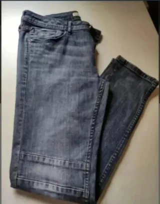 Vaqueros Zara Talla 44 Azul