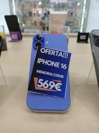 iPhone 16 128GB Azul