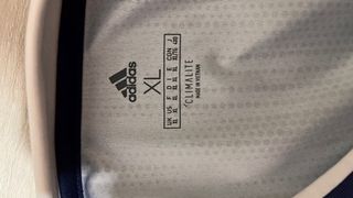 Camiseta Adidas Fútbol Azul Talla XL