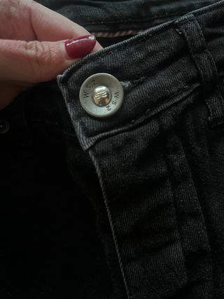 Calças de ganga pretas homem