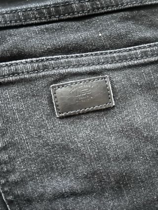 Calças de ganga pretas homem