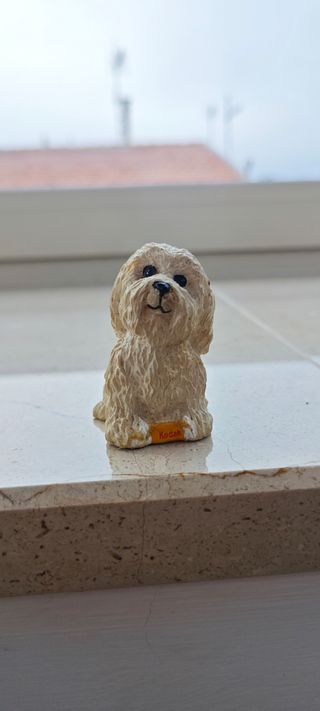 Statuina cane Kodak vintage rare chien perro