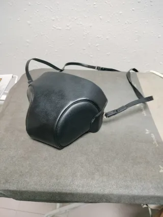 Cámara vintange Praktica BMS Electronic + funda y