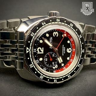 Vostok 71070A automático GMT. Nuevo a estrenar!
