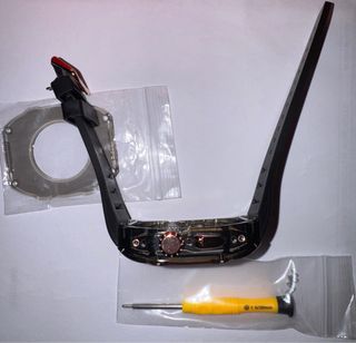 Protector de Apple Watch Ultra 3 Negro y Dorado