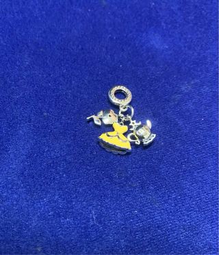 Charm Bella Bestia Flor Tetera Pulsera Pandora